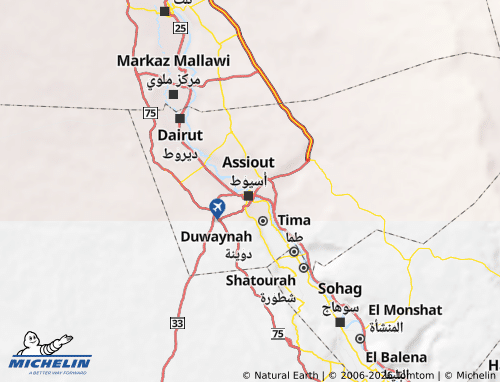 Kaart MICHELIN al-Fath - ViaMichelin