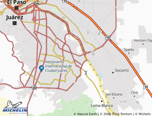 Mappa MICHELIN Jardines de San Pablo - ViaMichelin