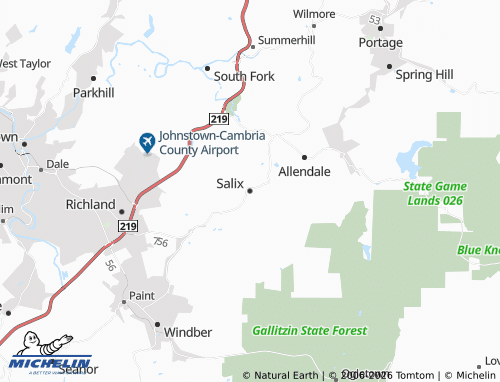 Carte MICHELIN Salix - ViaMichelin