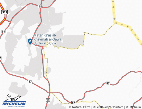 Mapa MICHELIN Jibal Meebreeh - ViaMichelin