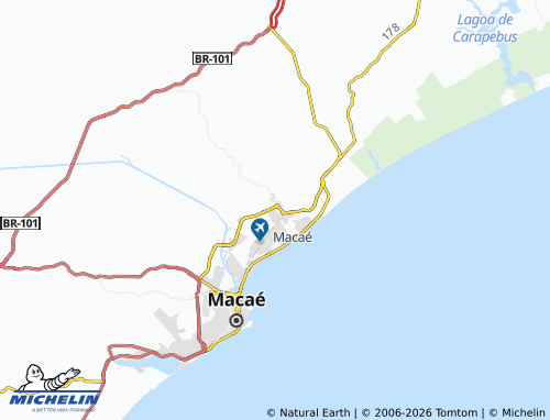 MICHELIN Ajuda map - ViaMichelin