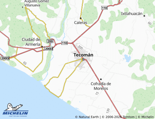 MICHELIN Francisco Villa map - ViaMichelin