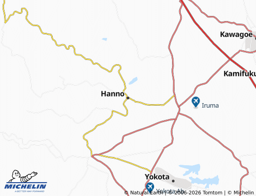 Mappa MICHELIN Hanno - ViaMichelin