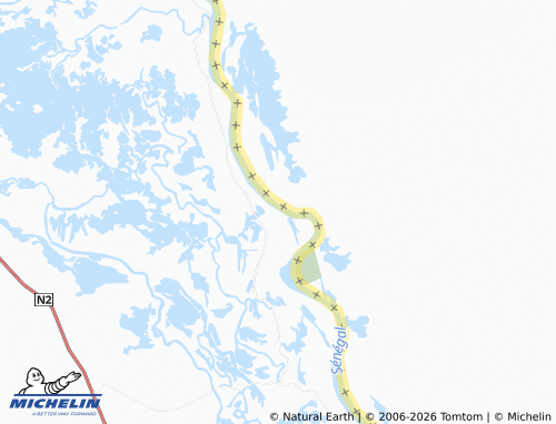 MICHELIN Somono map - ViaMichelin