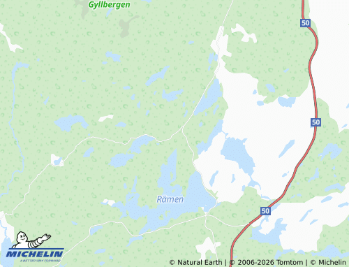 MICHELIN Tuna-Hästberg map - ViaMichelin