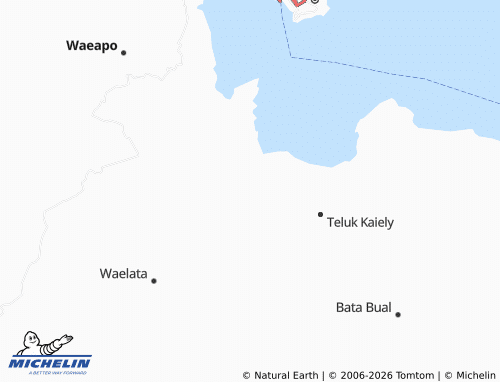MICHELIN Kayeli map - ViaMichelin