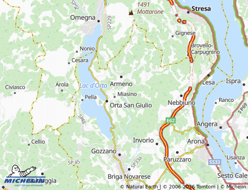 Mapa MICHELIN Pisogno - ViaMichelin
