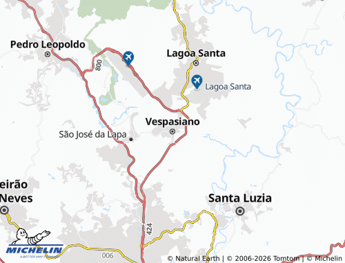 Mappa MICHELIN Vespasiano - ViaMichelin