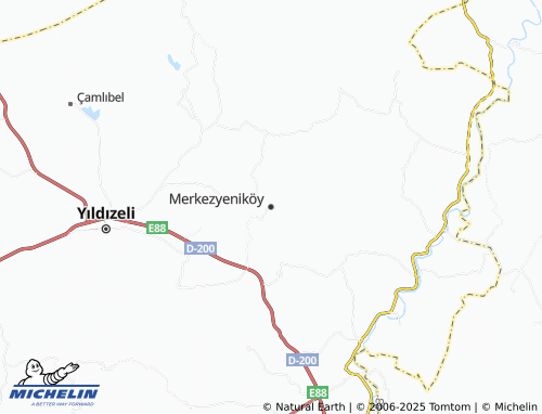 MICHELIN Merkezyeniköy map - ViaMichelin