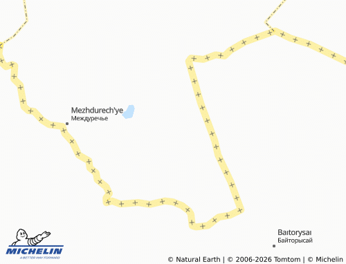 MICHELIN-Landkarte Khleborobnoye - ViaMichelin