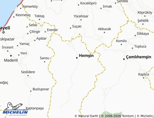 MICHELIN Ortaköy map - ViaMichelin