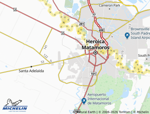Kaart MICHELIN Nuevo Repueblo - ViaMichelin