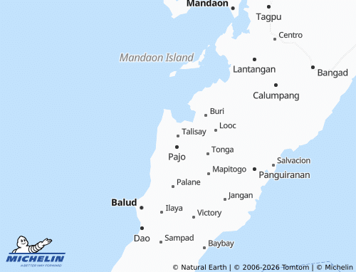 MICHELIN Talisay map - ViaMichelin