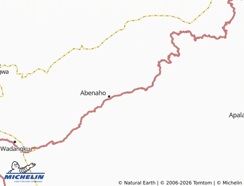 MICHELIN Dosumu map - ViaMichelin