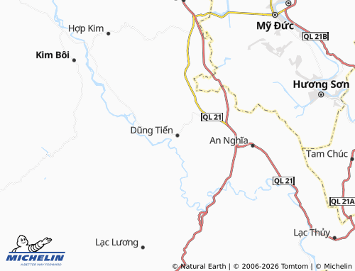 Mapa MICHELIN Mỵ Hòa - ViaMichelin