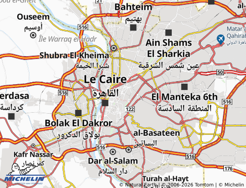 Mapa MICHELIN al-Sha'rani - ViaMichelin