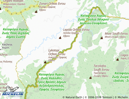 Carte MICHELIN Mega Dereio - ViaMichelin