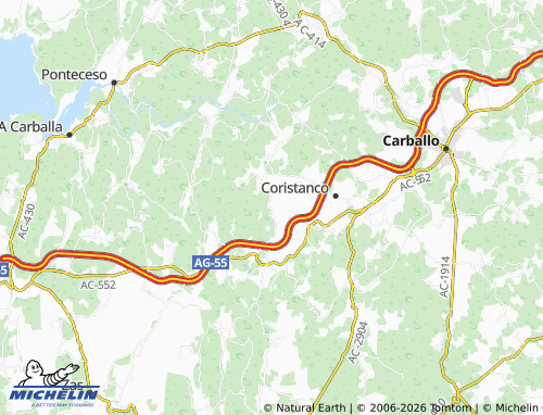 Mapa MICHELIN Castro - ViaMichelin