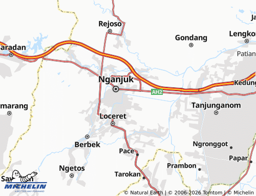 MICHELIN Kramat map - ViaMichelin