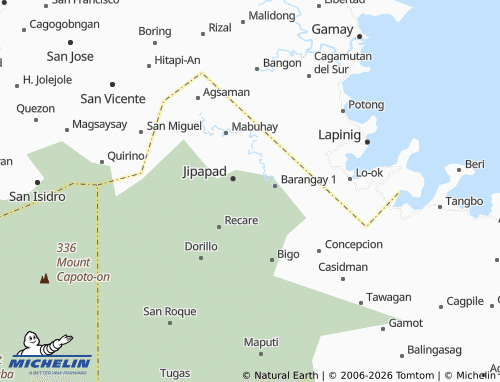 MICHELIN Barangay 2 map - ViaMichelin