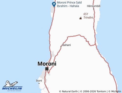 MICHELIN Bahani map - ViaMichelin