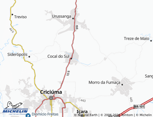 Mapa MICHELIN União - ViaMichelin