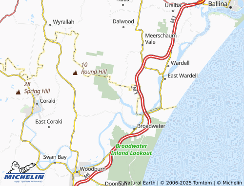 MICHELIN Bagotville map - ViaMichelin