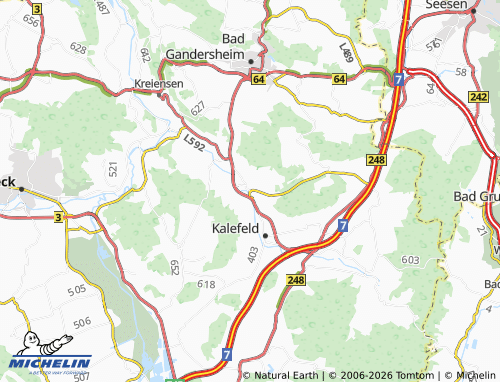 MICHELIN Sebexen map - ViaMichelin