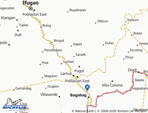 MICHELIN Sanafe map - ViaMichelin