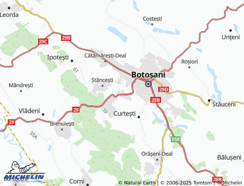 MICHELIN Hudum map - ViaMichelin