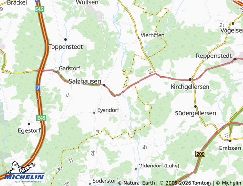 MICHELIN Luhmühlen map - ViaMichelin