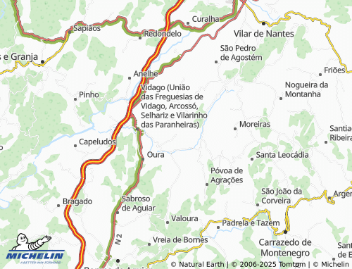 Mappa MICHELIN Selhariz - ViaMichelin