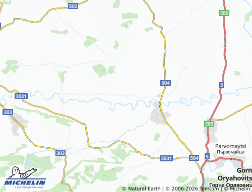 Mappa MICHELIN Vodoley - ViaMichelin