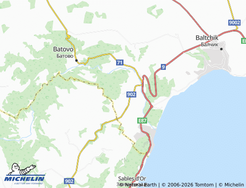 Mapa MICHELIN Rogachevo - ViaMichelin