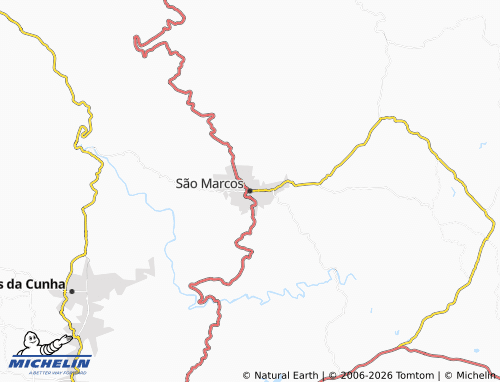 Mapa MICHELIN São Marcos - ViaMichelin