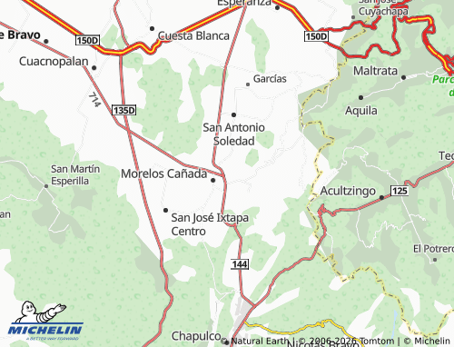 Mapa MICHELIN San Lucas - ViaMichelin