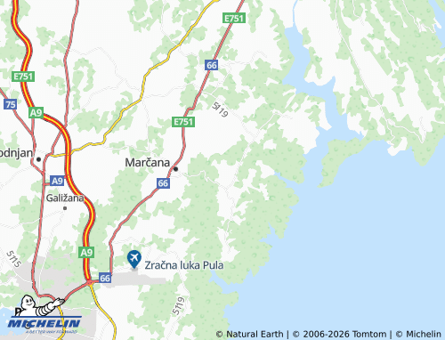 MICHELIN-Landkarte Cokuni - ViaMichelin