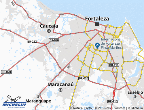 MICHELIN Bom Jardim map - ViaMichelin
