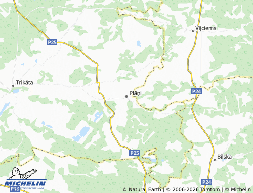 Mapa MICHELIN Plāņi - ViaMichelin