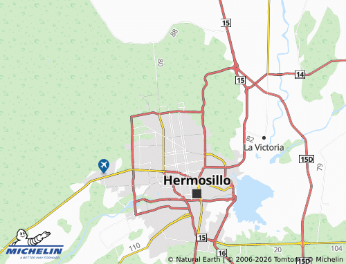 MICHELIN Jardines map - ViaMichelin