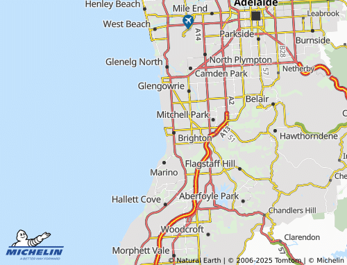 MICHELIN Brighton map - ViaMichelin
