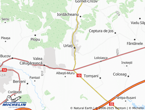 Carte MICHELIN Ulmi - ViaMichelin