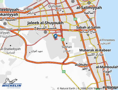 MICHELIN Airport map - ViaMichelin
