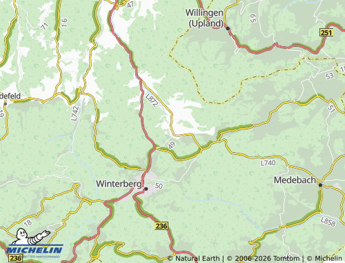 MICHELIN Grönebach map - ViaMichelin