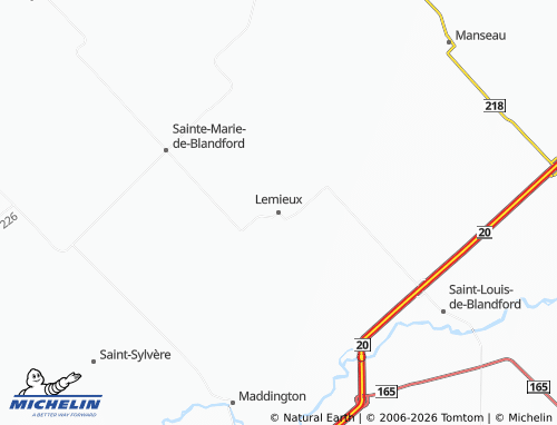 Mappa MICHELIN Lemieux - ViaMichelin