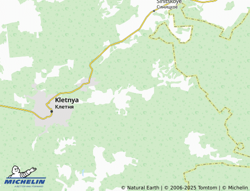MICHELIN Novaya Osinovka map - ViaMichelin