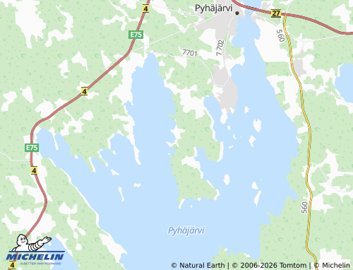 Carte MICHELIN Hynynkylä - ViaMichelin