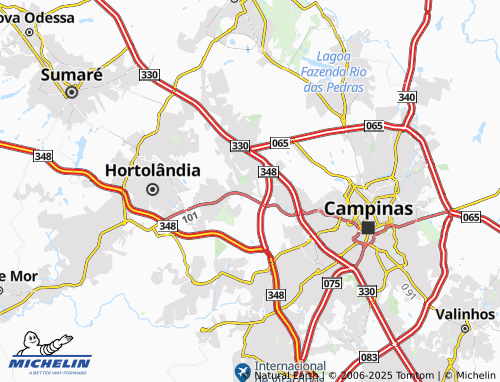 MICHELIN Vila Lunardi map - ViaMichelin