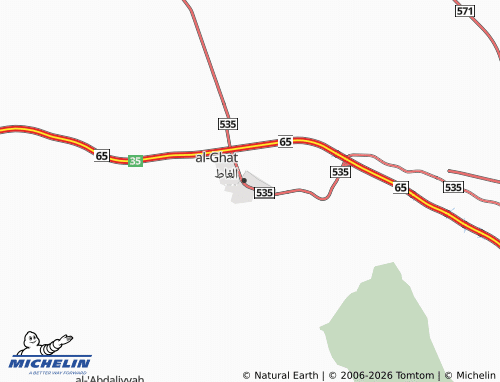 Mappa MICHELIN al-Ghadeer - ViaMichelin