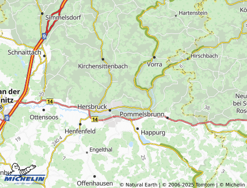 MICHELIN-Landkarte Großviehberg - ViaMichelin